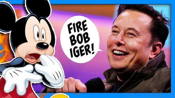 Elon Musk Wants Disney CEO Bob Iger FIRED! - YouTube