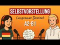 Wie du dich perfekt vorstellst – Deutsch Prüfung A2/B1 leicht erklärt!