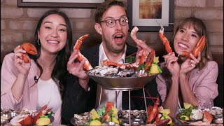 Eating $2000 Of Gourmet Seafood • The Food Babies