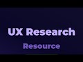 UX research resources kavala ? #designhorizons #teluguuiuxdesigner #uxresearch