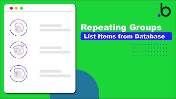 Display Data on Repeating Groups | Bubble.io