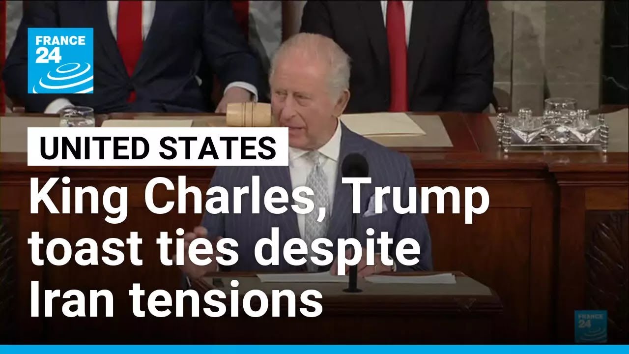 King Charles, Trump toast ties despite Iran tensions • FRANCE 24 English