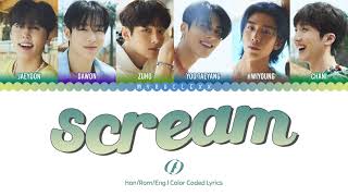 SF9 - SCREAM Lyrics [Color Coded-Han/Rom/Eng]