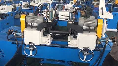 large pipe double ends chamfering machine
