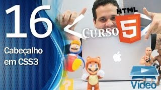 Curso de HTML5 - 16 - Cabeçalho em CSS3 - by Gustavo Guanabara