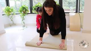 Grace and Courtesy: Rolling a floor mat