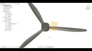 :    Fusion 360. How to model a propeller in Fusion 360.