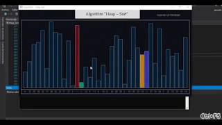 Heap Sort In Opengl Ordenamiento Por Montículo