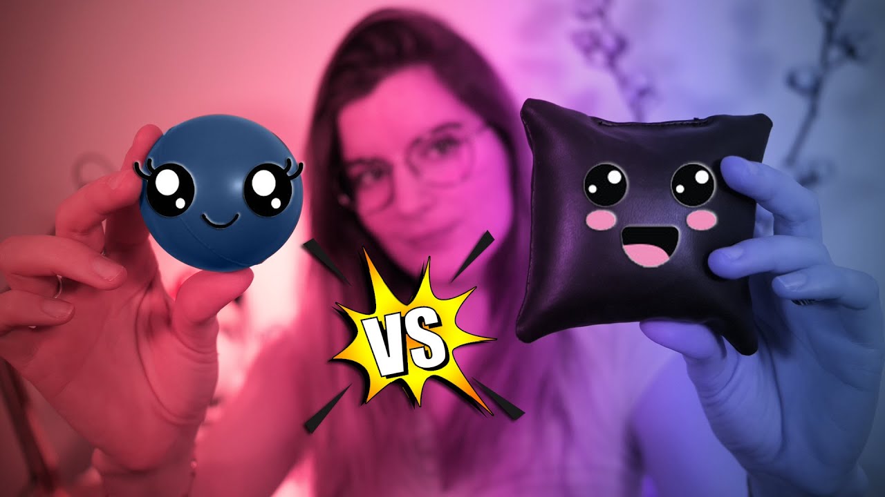 ASMR FR 🕊 BATTLE DE TRIGGERS... ! BALLE VS COUSSIN 👀