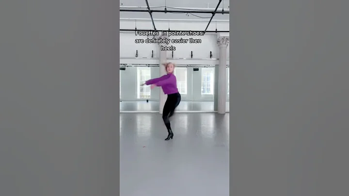 The heels are a struggle for me #dancers #laducca#...