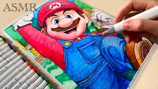 ASMR drawing (Mario, The Super Mario Bros.)|Artbreaker