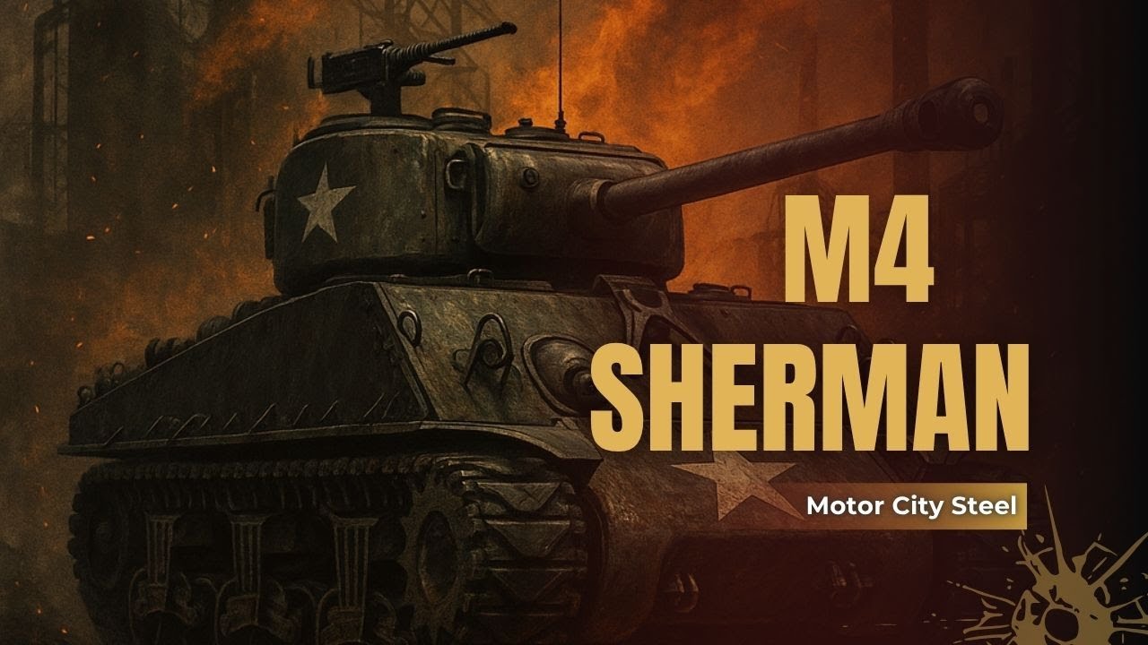 Guarda M4 SHERMAN | Motor City Steel (Industrial War Metal Anthem) | WWII Tank Tribute | Warrior Shaman su YouTube Guarda M4 SHERMAN | Motor City Steel (Industrial War Metal Anthem) | WWII Tank Tribute | Warrior Shaman su YouTube
