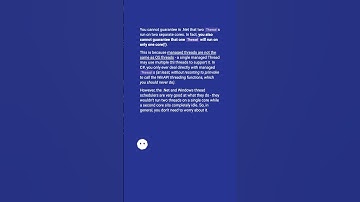 When you start multiple threads on a multi core processor, are they guaranteed to be pro... #shorts