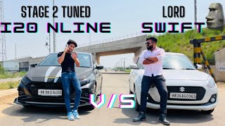 LORD SWIFT🗿 VS TUNED i20 NLINE 🔥| पैसा बर्बाद😂👎🏻| DRAG RACE🔥