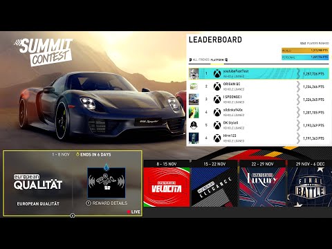 Видео: The Crew Motorfest - European Qualitat Summit l 1st place on Xbox servers