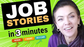Build a product your customers love with #JTBD Job Stories in 3 minutes