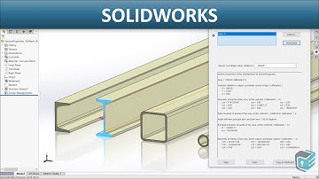SOLIDWORKS - Section Properties