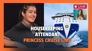 Trabajar como HOUSEKEEPING ATTENDANT en CRUCEROS 🛳️