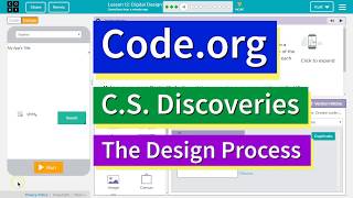 Digital Design Lesson 12.4 Tutorial with Answers Code.org CS Discoveries