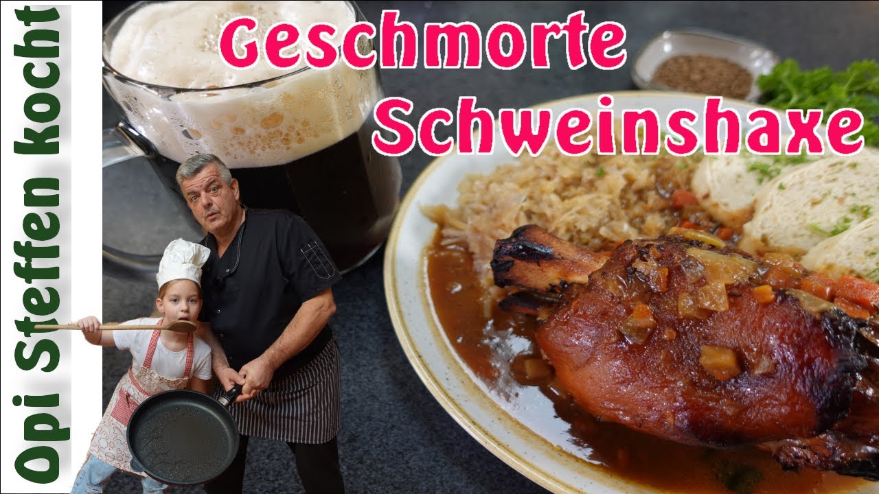 Haxe trifft Schwarzbier - so schmeckt´s aufm Land !