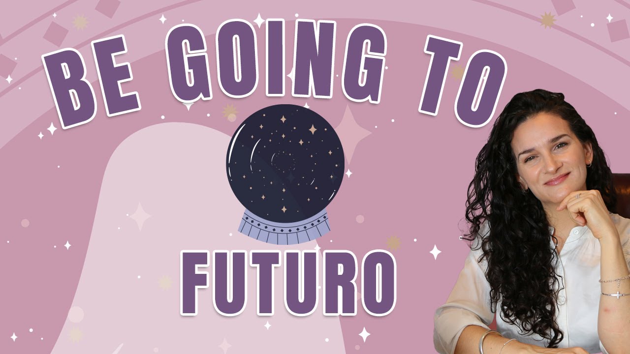 Cómo usar BE GOING TO en inglés para hablar del futuro.