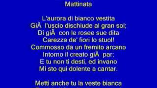Mattinata (L'aurora di bianco vestita) - Andrea Bocelli chords