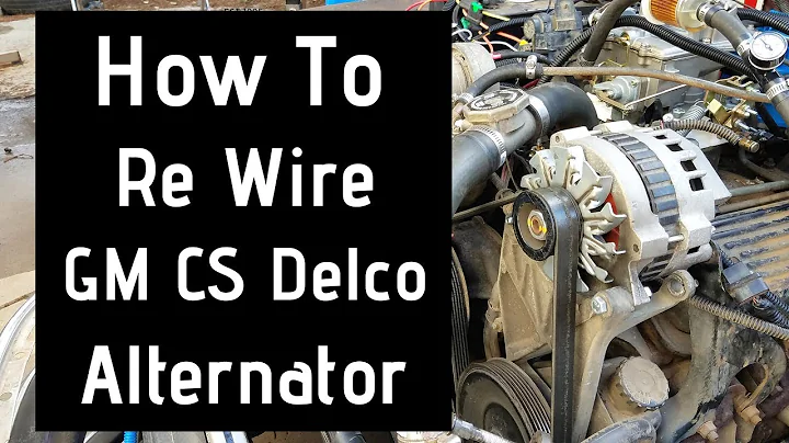 Alternator wiring gm