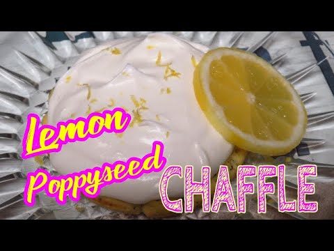 Video: Wafel Lemon Dengan Biji Poppy