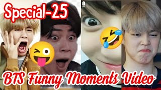 BTS Funny Moments Video In Hindi 😂😅 (Special-25)