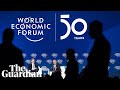Davos: Steven Mnuchin and Christine Lagarde attend session on global economic outlook – watch live