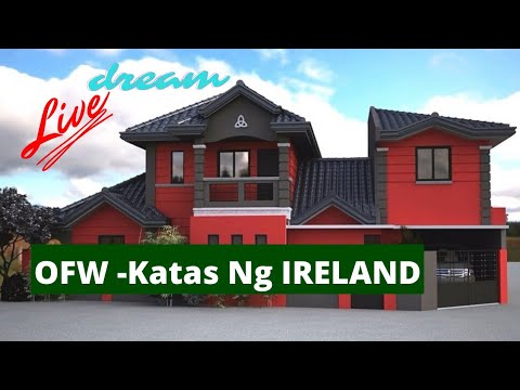 Katas ng Pag ta trabaho sa  Ireland #OFW Dream House - #HouseTour 🏠 #SaveandBuildAHouse