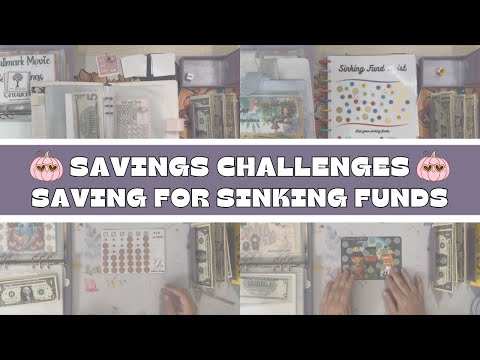 Savings Challenges Saving For Sinking Funds Making Saving Fun