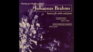 Brahms: Violin Sonata No. 3 - Suk, Badura-Skoda / 브람스: 바이올린 소나타 3번 - 수크, 바두라-스코다