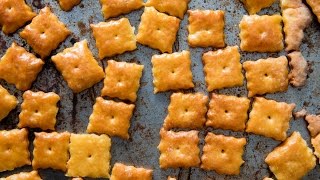 Homemade Cheez-Its