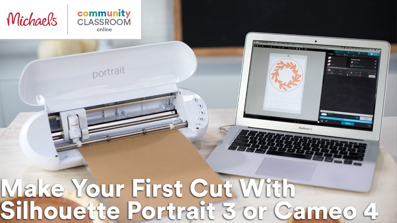 Online Class: Make Your First Cut With Silhouette Portrait 3 or