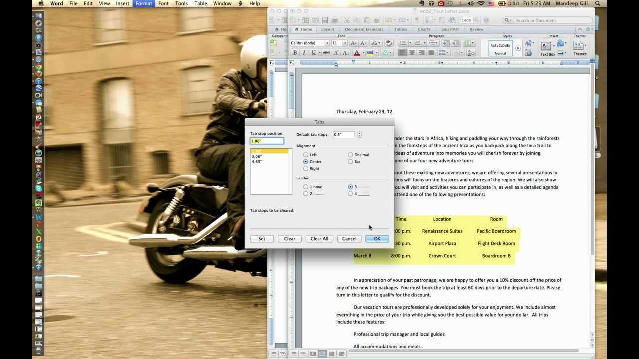 word lab 2 part 2 - YouTube
