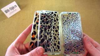 Cиликоновый чехол-накладка для iPhone 5C Leopard pattern(, 2015-05-05T13:03:01.000Z)