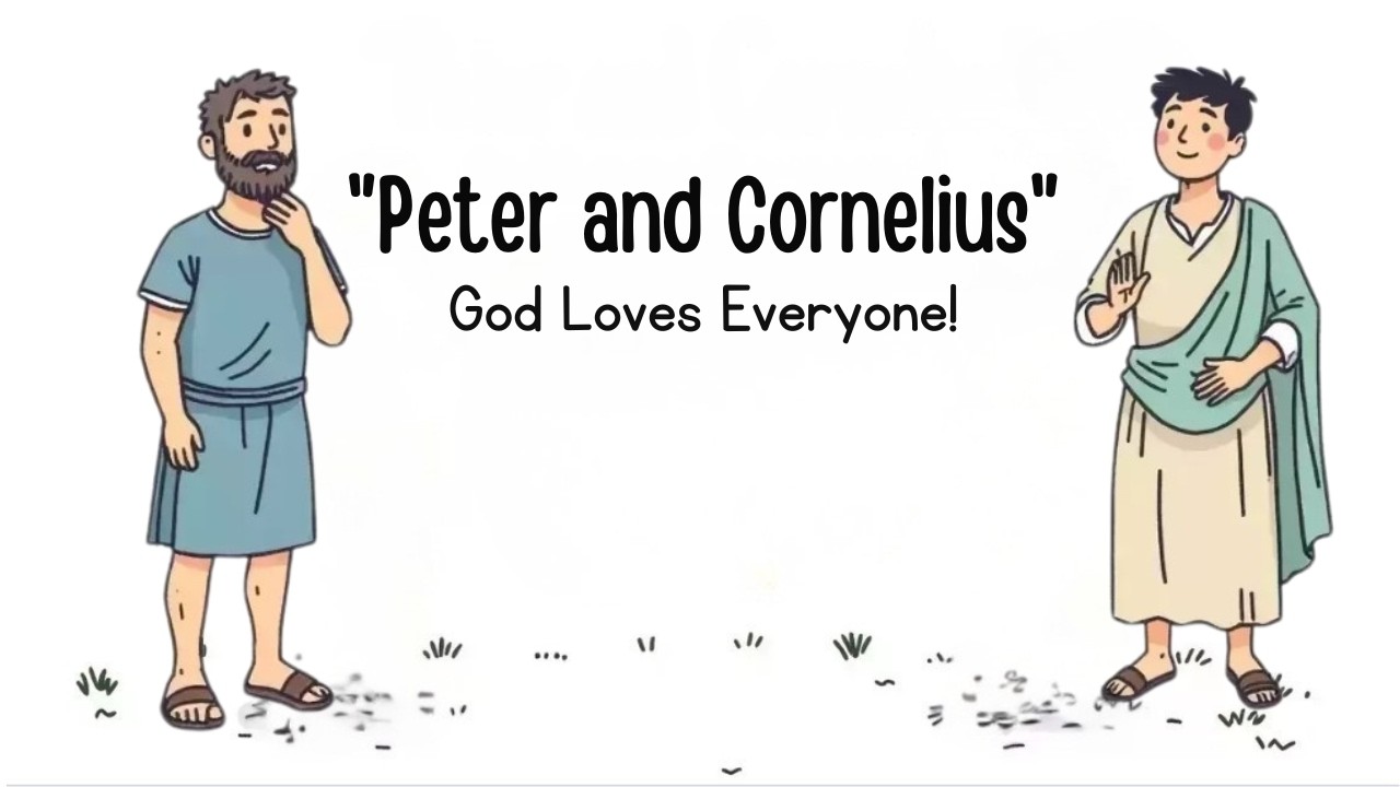 Peter and Cornelius - Grow in Christ Kids