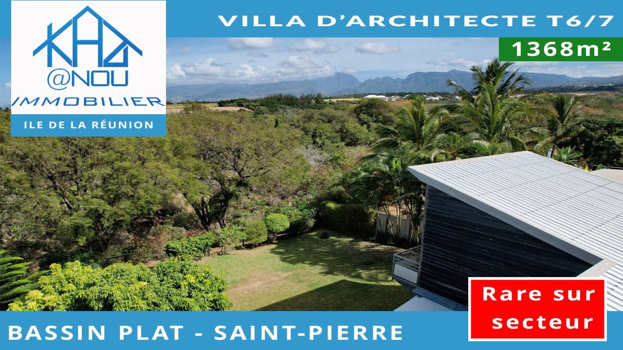 Vente villa d'architecte [Saint-Pierre 97410] | By kazanou