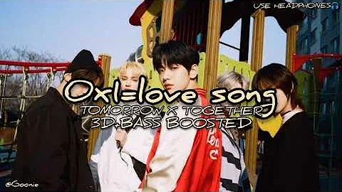 [3D+BASS BOOSTED] 0×1=love song (I know I love you) - TOMORROW X TOGETHER