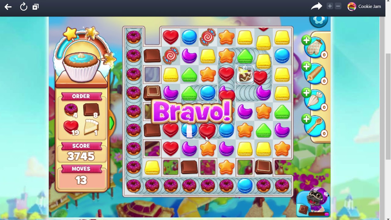 Cookie Jam Level 3932 Pets NO BOOSTERS 7 3 20 YouTube