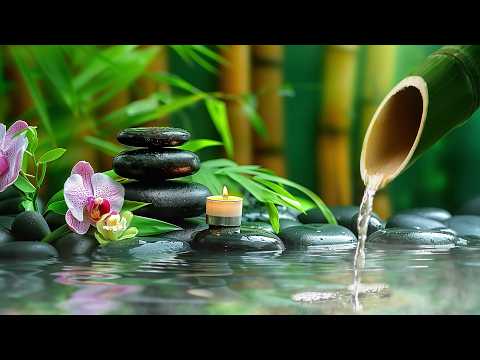 Música Relajante de Piano 🌿 Sonido de Agua para Dormir, Relajar la Mente y Liberar el Estrés