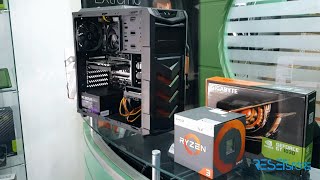 BUDGET PC - AMD RYZEN 3 2200G - NVIDIA GT1030 2GB DDR5 - ASROCK AB350 PRO4 - DDR4 8GB 2400MHZ