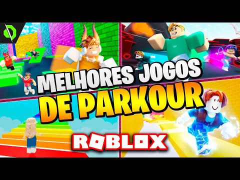 AGILIDADE! TOP 10 MELHORES JOGOS de PARKOUR do ROBLOX! 
