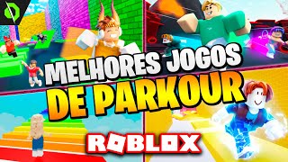 AGILIDADE! TOP 10 MELHORES JOGOS de PARKOUR do ROBLOX! screenshot 4
