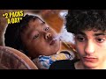 This little boy smokes two packs a day...