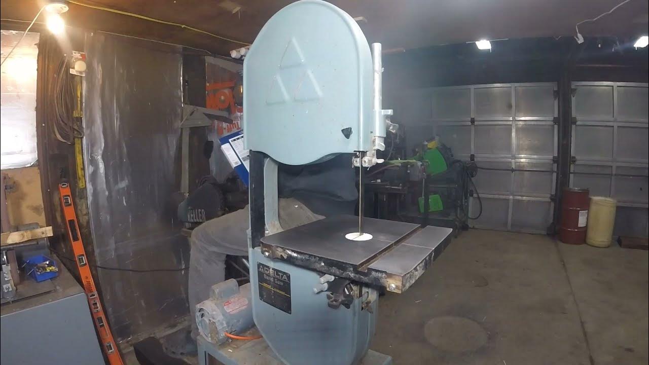 How to replace a bandsaw blade YouTube