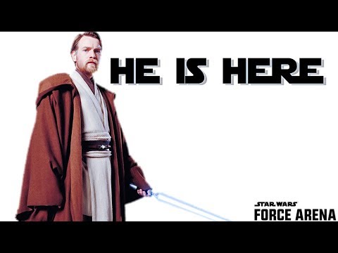 UPDATE is LIVE! Star Wars: Force Arena - We got clone wars Obi-Wan Kenobi!