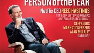 Reed Hastings Cartoon Story of Netflix
