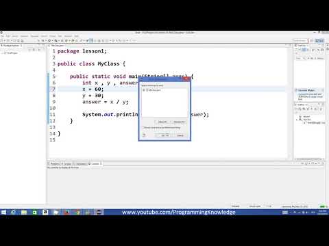 Java Tutorial For Beginners 6   Math and Arithmetic Operators in Java Full HD